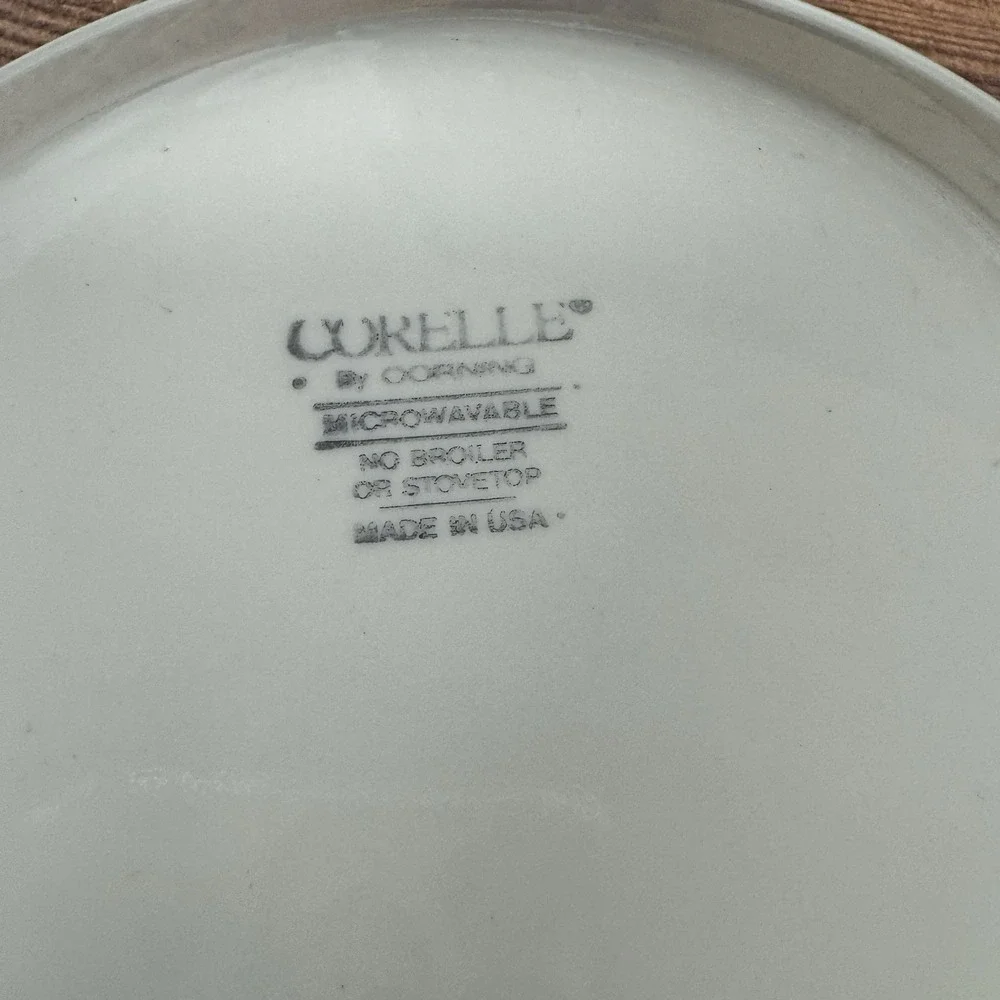 8 Corelle First of Spring Bread Butter Plates Dessert  Country Farmhouse 90s Set